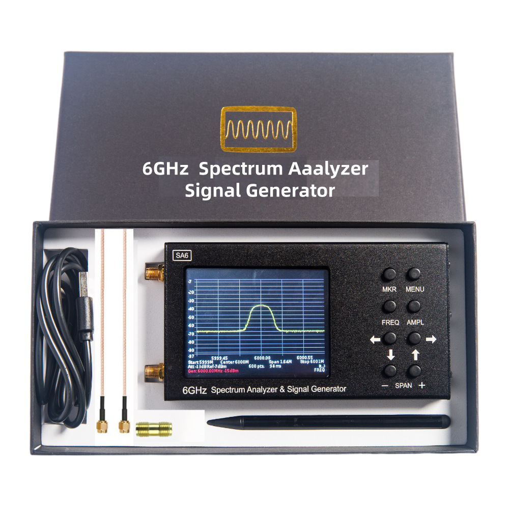 SA6 6GHz Digital Handheld Port - Signal Generator Spectrum Analyzer recension och pris