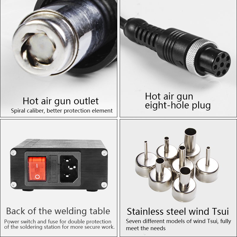 T12 Heat Guns OLED Digital Dis - Hot Air Rework Station T12 recension och pris