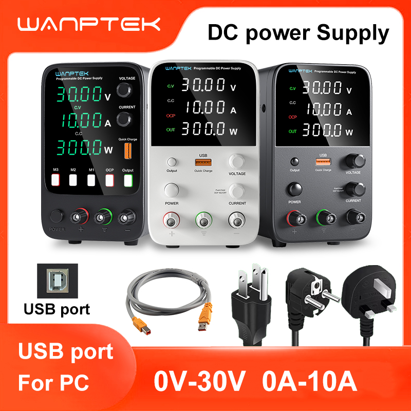 Wanptek Laboratory Power Suppl - Programmable Dc Power Supply 30V 10A recension och pris