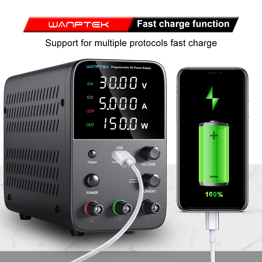 Wanptek Laboratory Power Suppl - Programmable Dc Power Supply 30V 10A recension och pris