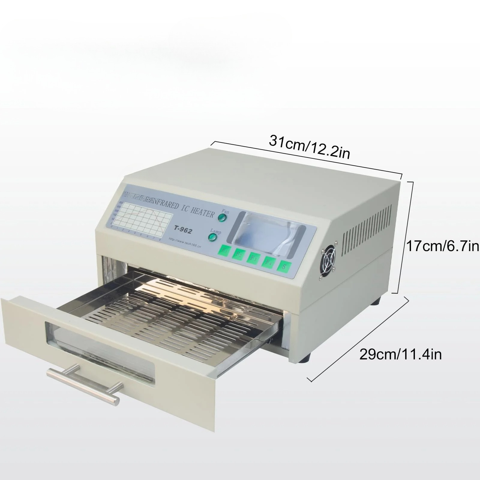 2026800W Automatic Reflow Mach - Reflow Oven Pcb T962 recension och pris