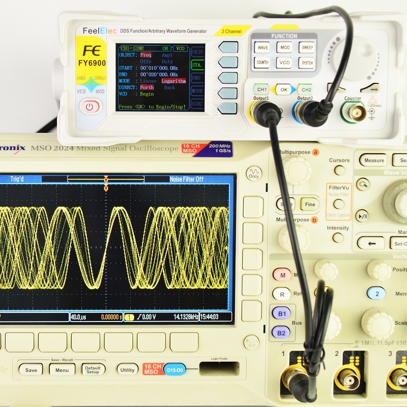 Feelelec FY6900 0-60MHz Digita - Function Arbitrary Waveform Generator recension och pris