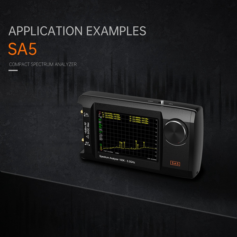 ●Newest 4inch IPS LCD SA5 Spec - Signal Generator Spectrum Analyzer recension och pris