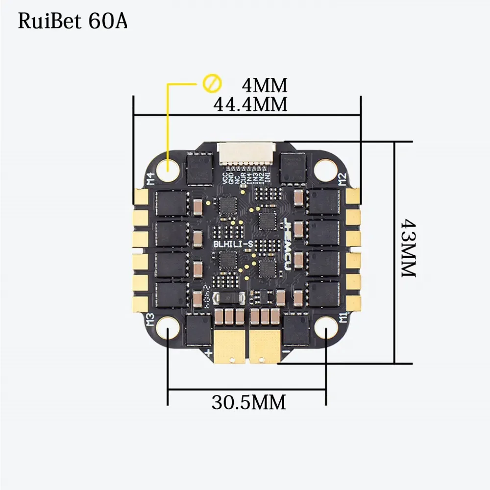 JHEMCU F7 F722 Flight Controll - Fpv Flight Controller F7 Stack 60A recension och pris