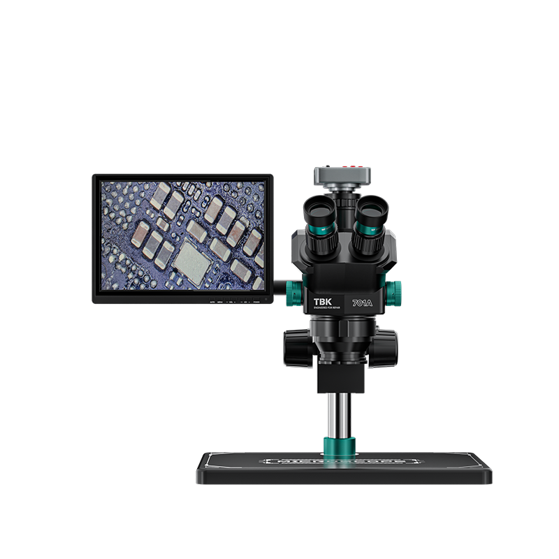 TBK 701A Trinocular Stereo Mic - Stereo Trinocular Microscope Pcb recension och pris