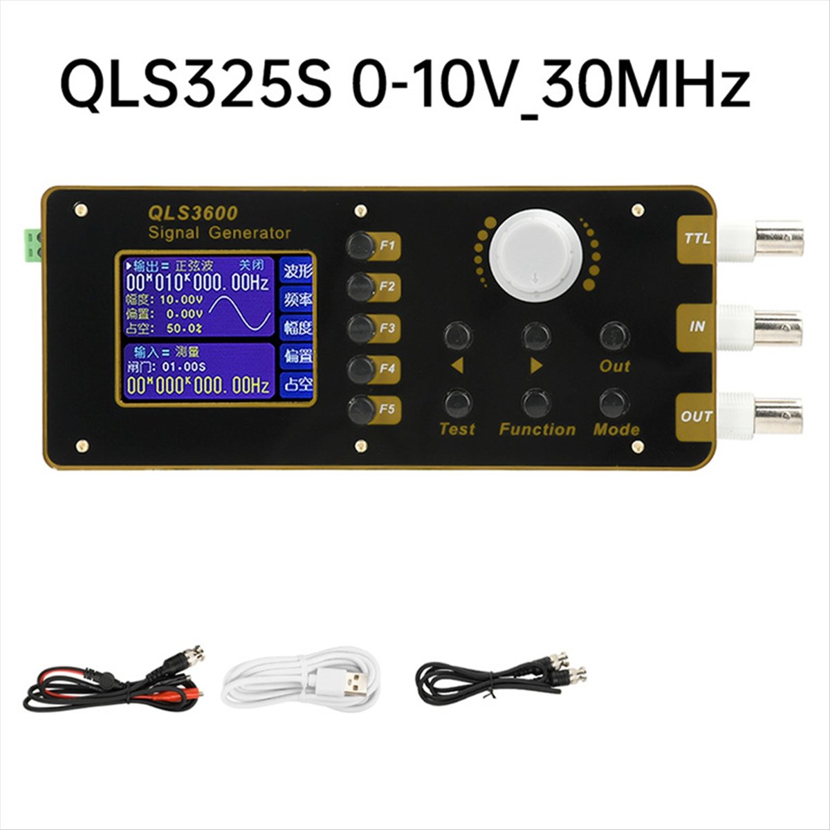 M85K QLS325S 2.4 Inch DDS Func - Function Arbitrary Waveform Generator recension och pris