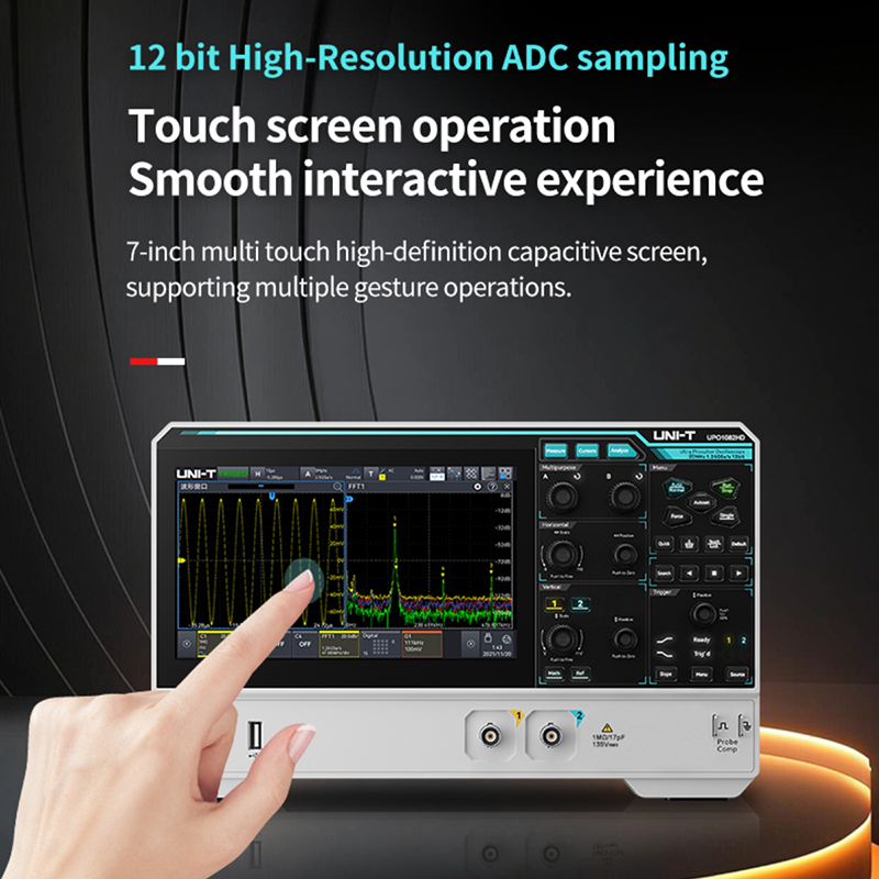 UNI-T UPO1154HD UPO1082HD Osci - Signal Generator Spectrum Analyzer recension och pris