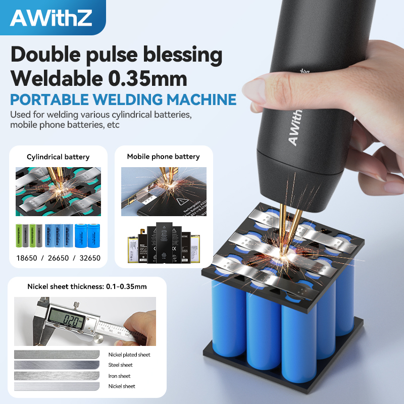 Awithz Portable Battery Spot W - Spot Welder 18650 Battery Pack recension och pris