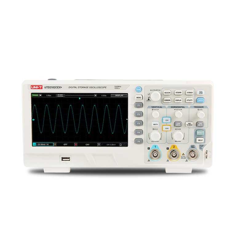UTD2102CEX+ High Precision 100 - Digital Storage Oscilloscope 100Mhz recension och pris