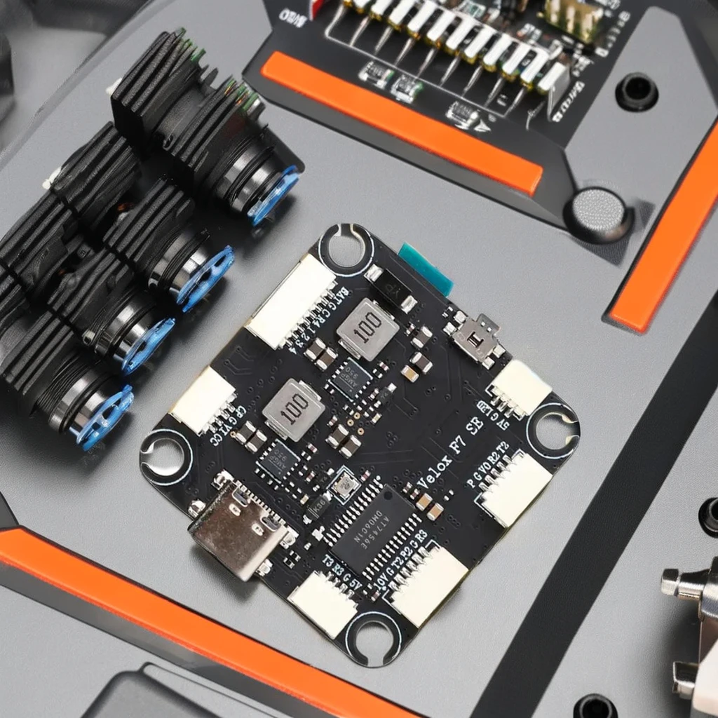 SkyDElT-HOBBY Velox F7 SE 30x3 - Fpv Flight Controller F7 Stack 60A recension och pris