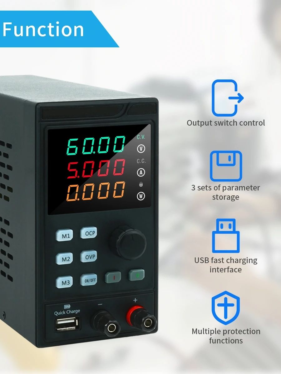 MYAMI 30V 32V 10A with USB/RS4 - Programmable Dc Power Supply 30V 10A recension och pris