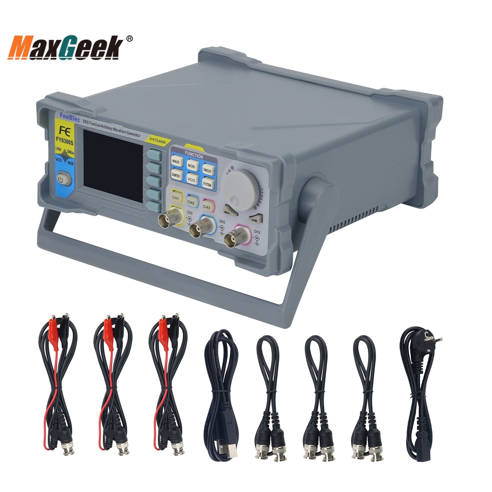 Maxgeek FY8300S-20M 20MHz 40MH - Function Arbitrary Waveform Generator recension och pris