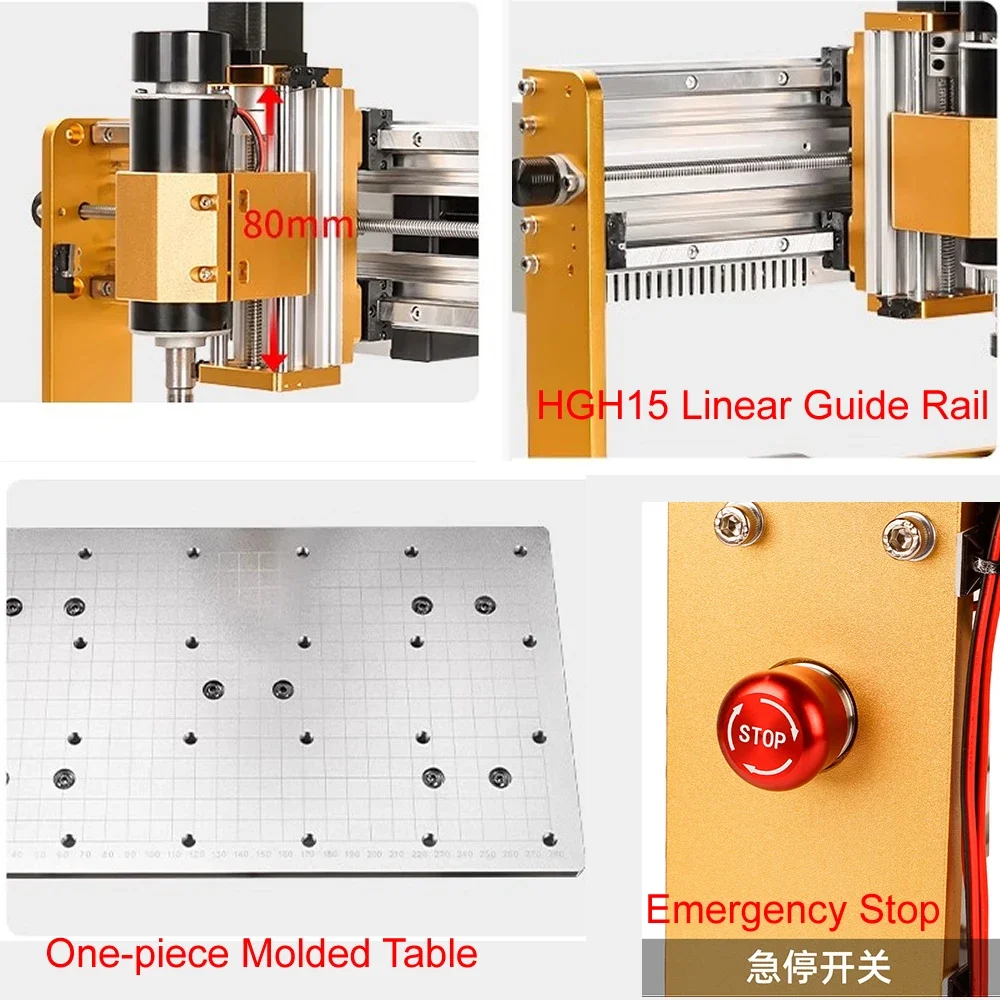 Linear Guide Rail Offline Alum - Mini Laser Engraver Cnc Router recension och pris