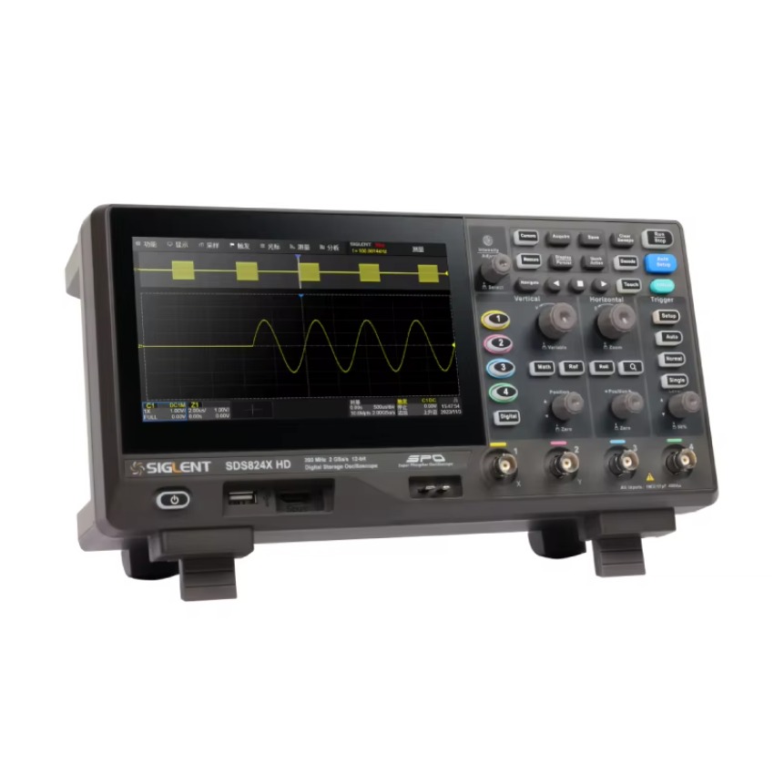 SIGLENT SDS802XHD/SDS812XHD O  - Digital Storage Oscilloscope 100Mhz recension och pris