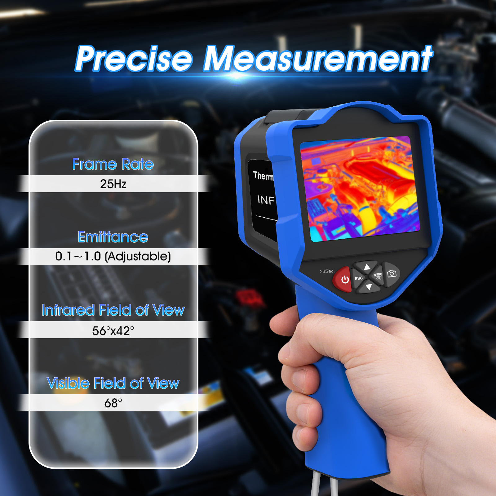 HoldPeak Thermal Imaging Camer - Thermal Imaging Camera Pcb Repair recension och pris