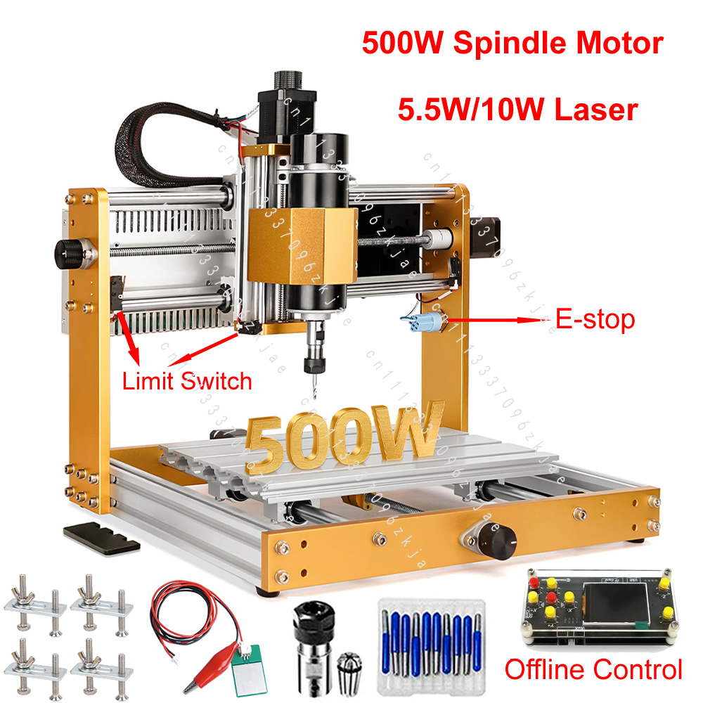 Offline Aluminum Mini CNC Rout - Mini Laser Engraver Cnc Router recension och pris