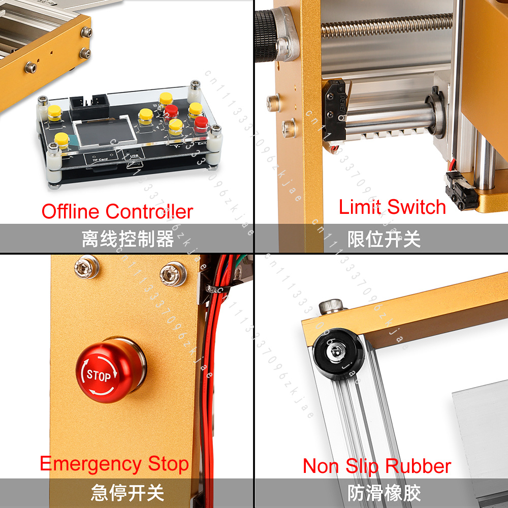 Offline Aluminum Mini CNC Rout - Mini Laser Engraver Cnc Router recension och pris